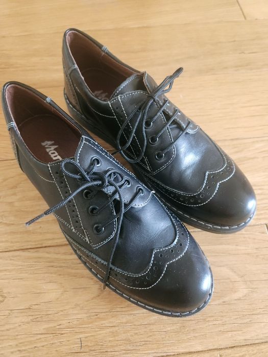 Pantofi de piele nr 35 Marelbo, baieti