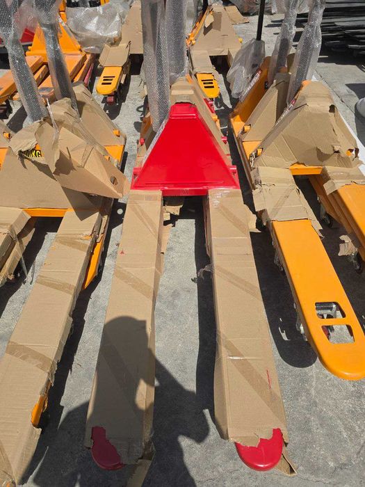 рохля гидравлический транспаллет тележка JAC