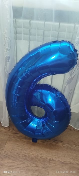 Продам шар цифру 6