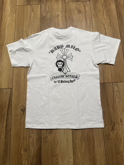 Chrome Hearts x Bape White T-shirt