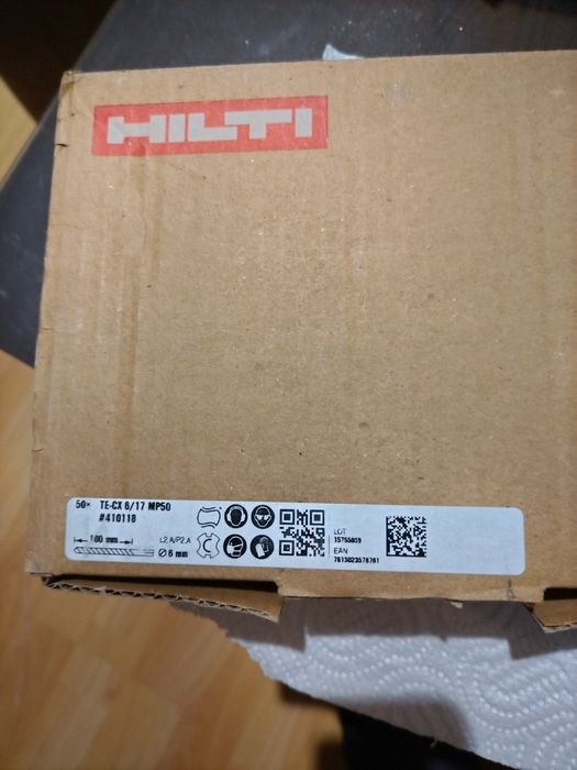 Свредла 47 броя на Hilti 6 ца.