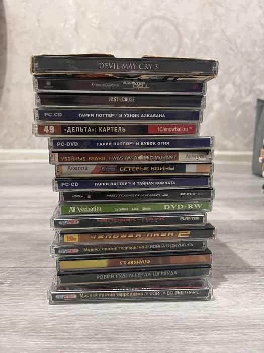 Диски игровые dvd на пк