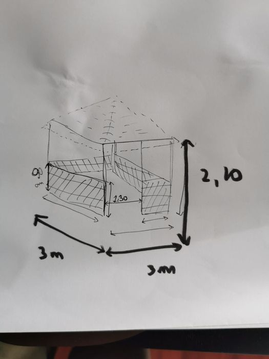 Foișor rustic rezistent si mare