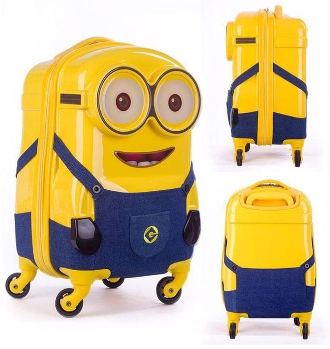 Детский чемодан miniouns 3D оригинал