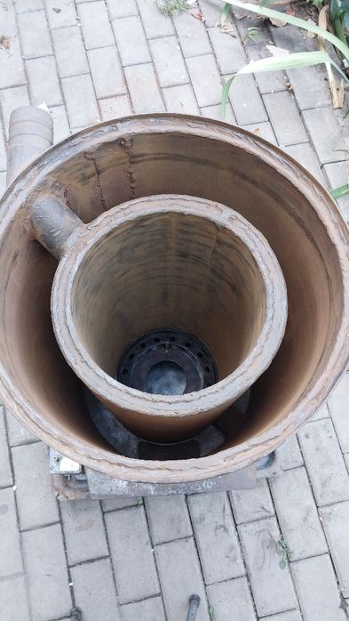 Печь на жидком топливе и газе