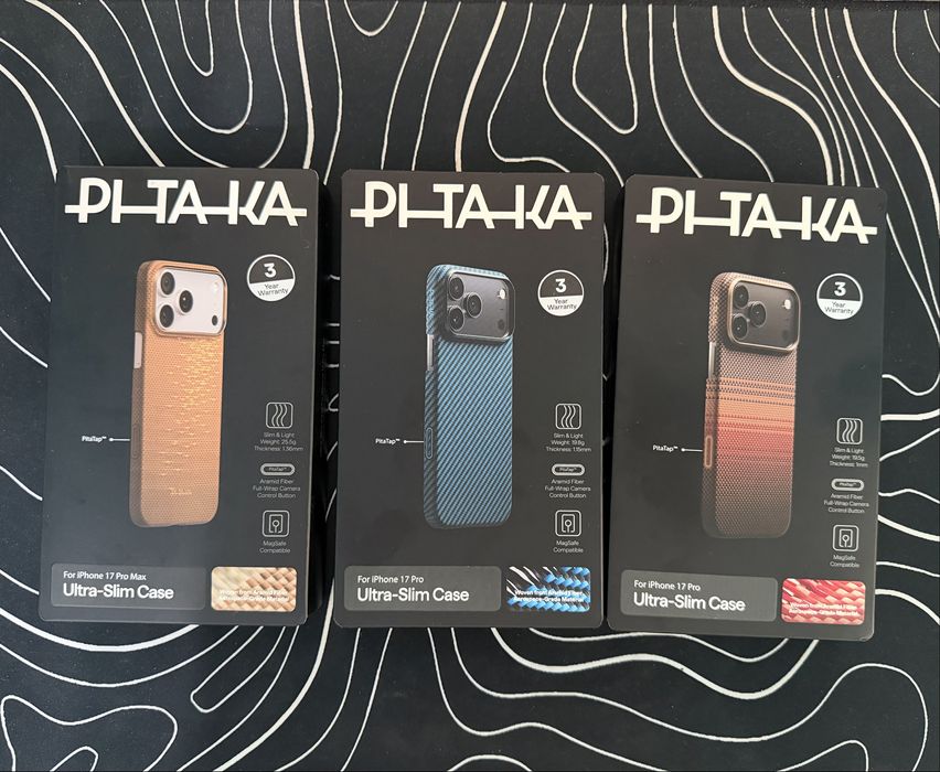 Pitaka chexol original 17 pro/ pro max