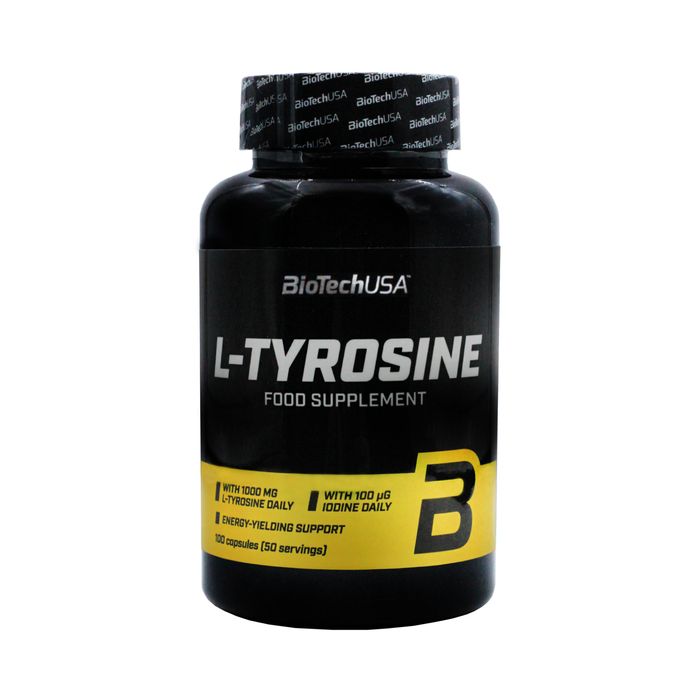 Тирозин BioTech USA 500 мг 100 капсул