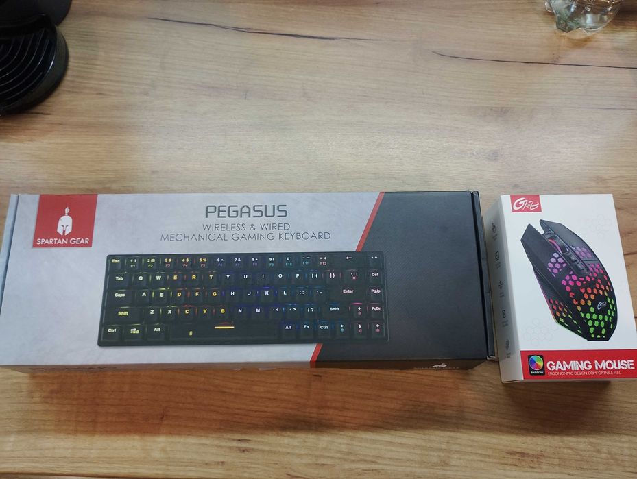 Клавиатура Spartan Gear Pegasus + мишка