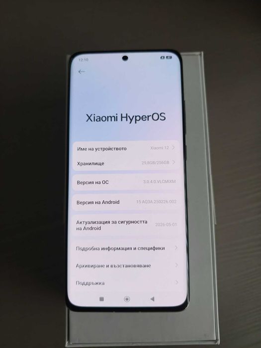 Смартфон Xiaomi 12 (като нов)