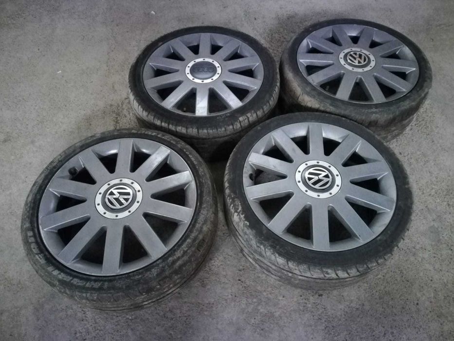 Vând jante aliaj 18 inch 5x112, Audi, Skoda, VW, Seat, 225 40 R18 vară
