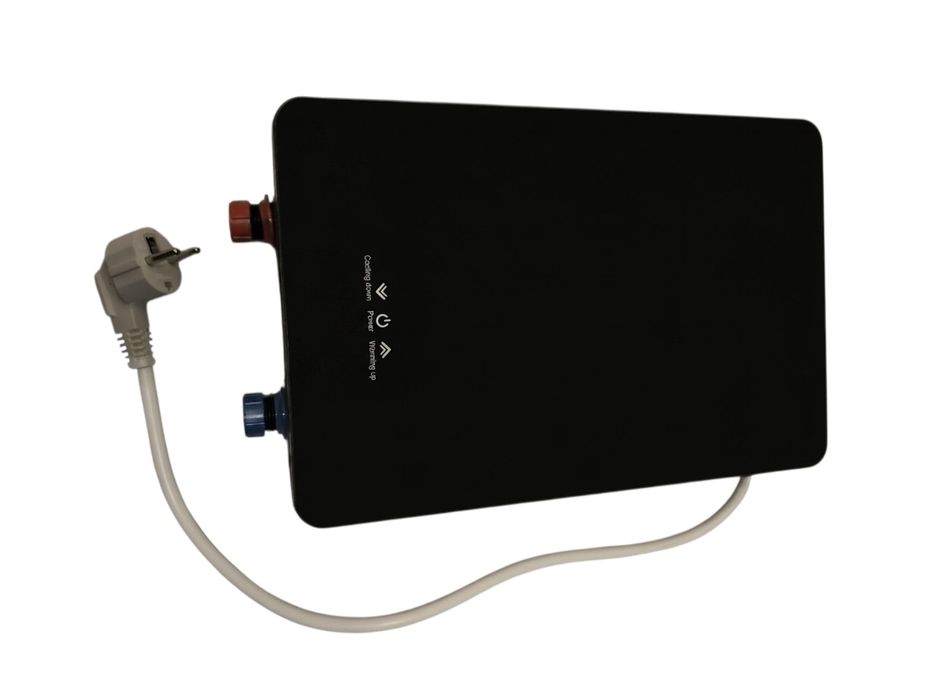 Проточен Бойлер, закалена стъкло, 5500W, 220V, 27см