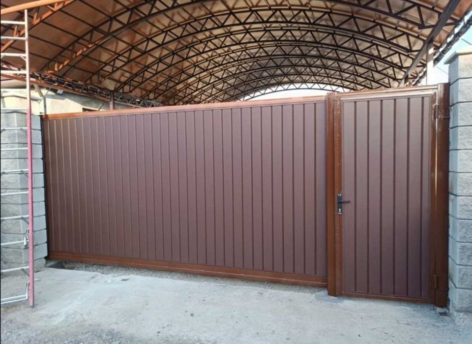 Ворота откатные, распашные. Автоматика.