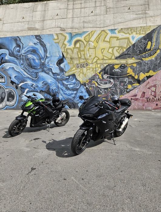 Yamaha R3 электромотоцикл