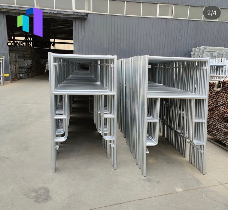 Строительные леса из нержавейки с поддоном, лёгкие, заводские Китай