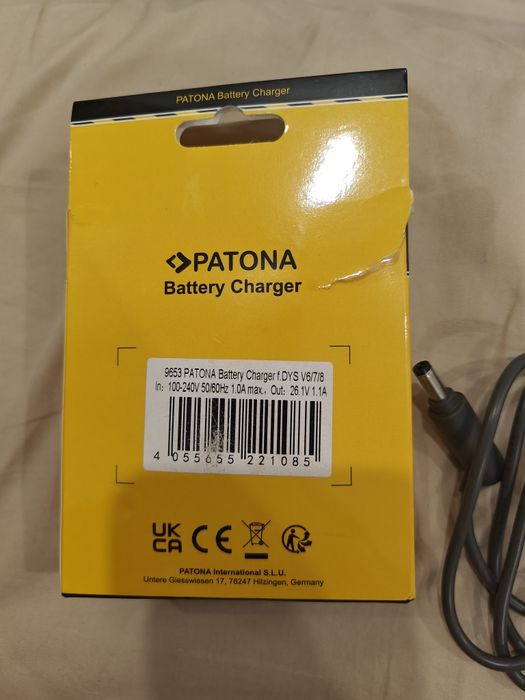 Încărcător Dyson PATONA V6 / V7 / V8 – ca nou