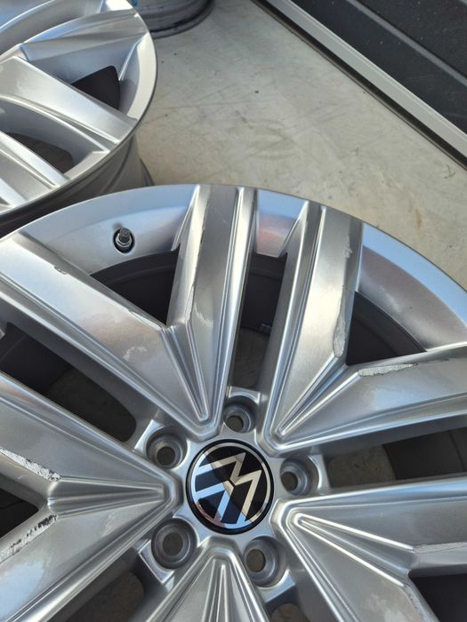 Jante Aliaj 5x112 19'' - OEM VW Touareg CR 2026 - Tiguan - Passat - Phaeton - 8.5J ET 26 ( defect )