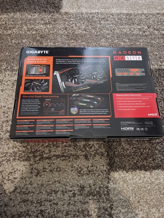 Placa video Gigabyte Radeon RX570