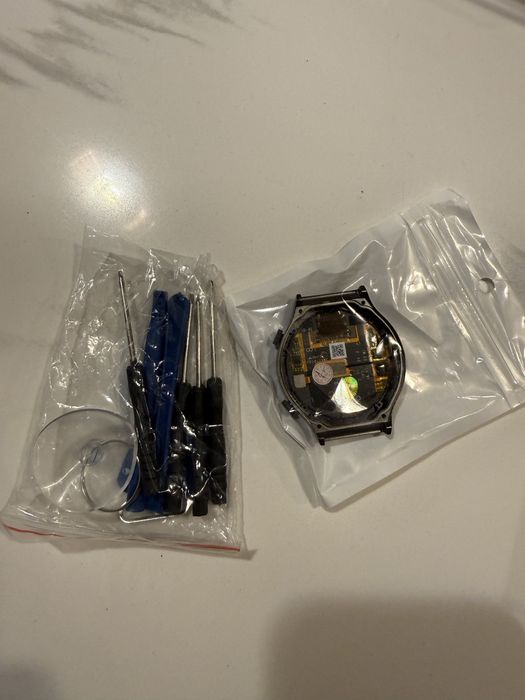 Ecran afisaj LCD din material safir original Huawei Watch GT 2 Pro