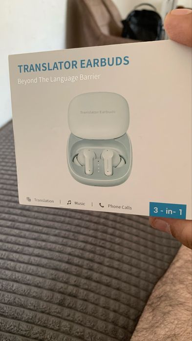 Bluetooth слушалки Wooask® M3 AI Language Translator Earbuds