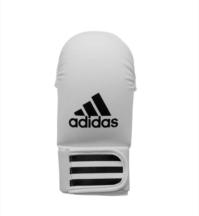 Manusi karate adidas S Alb
