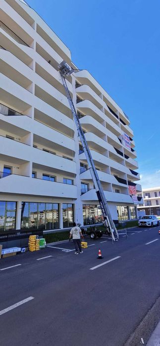Inchiriez lift exterior ridicare materiale