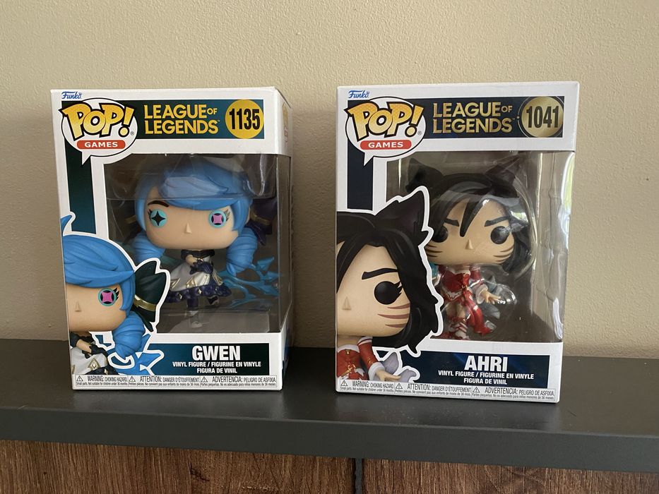 Funko Pop фигурки League of legends Gwen и Ahri
