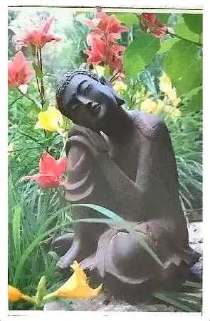 Fantană arteziană LED Buddha  30 cm.+Tablou Buddha