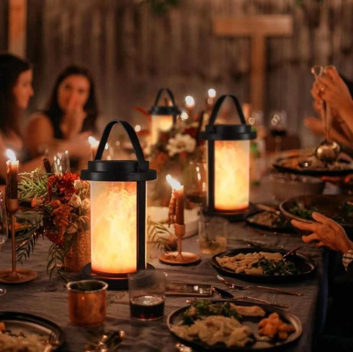 Lampa flacara solara