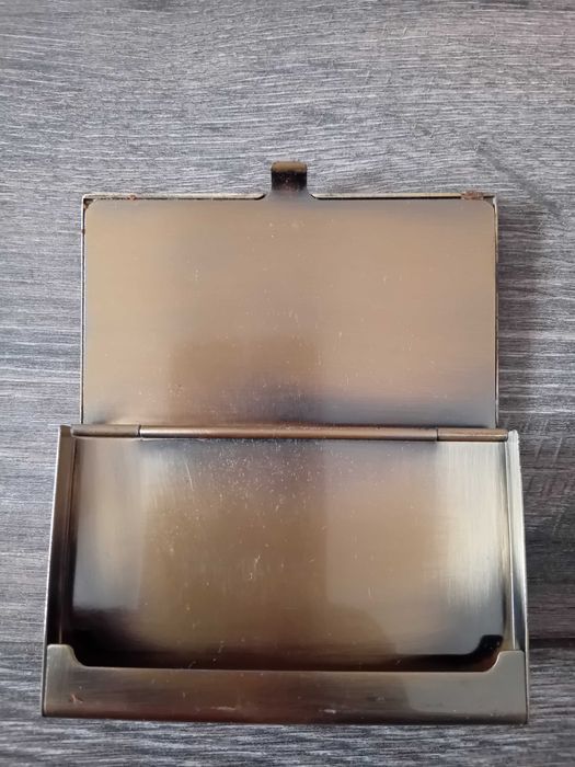 Port card metalic - pentru carți de vizită /carduri