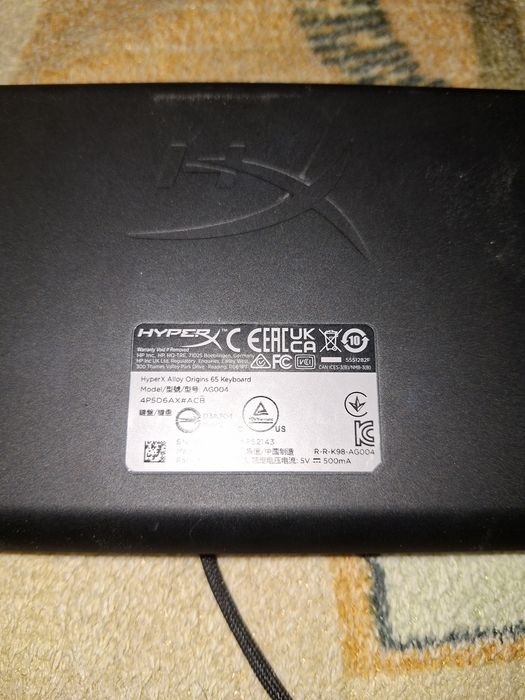 Hyperx alloy origins 65