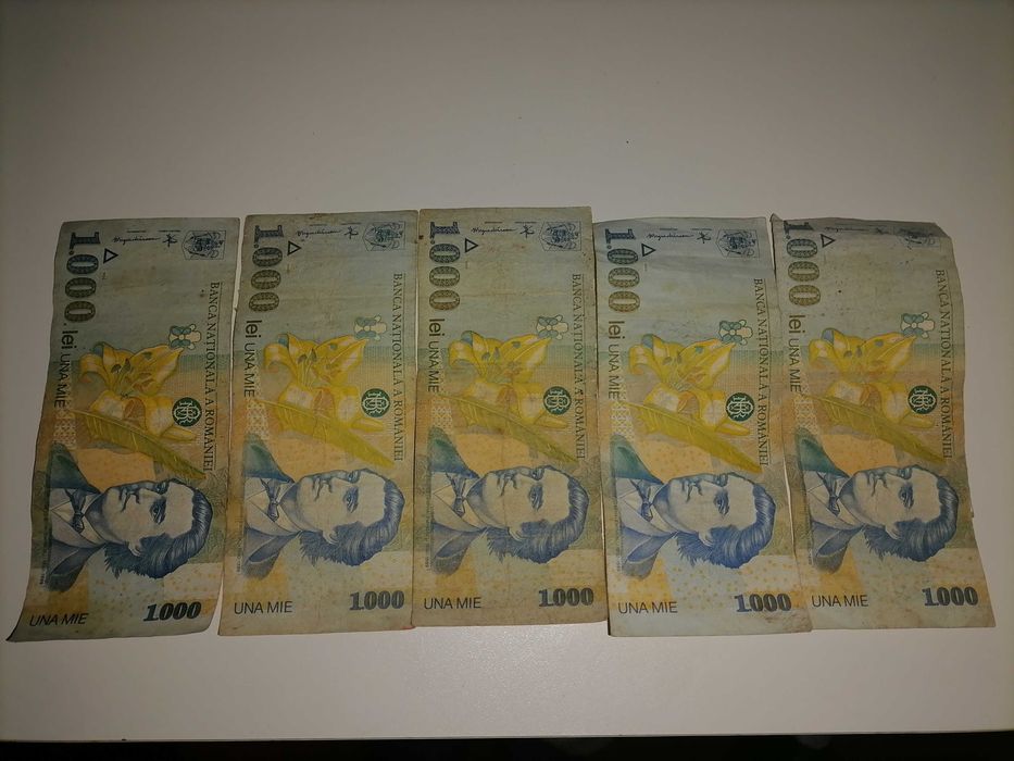 Bacnote de colecție din anul 1998!!! 450 e toate sau  100 e/ bucata