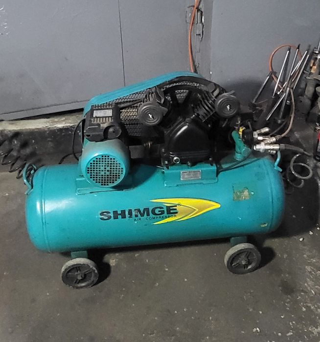Компрессор Shimge объем 100L Воздушный