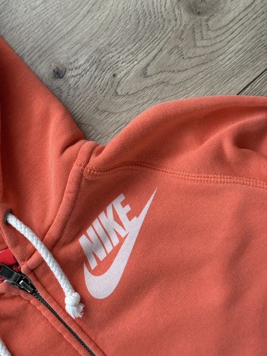 Hanorac NIKE cu Fermoar si Gluga Roz Piersica | Marime S