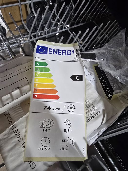 Нова съдомиялна за под плот Haier 14 комплекта