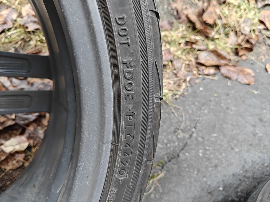 Jante de 19", 5x114.3 mm, Honda, 225/35R19 anvelope Yokohama