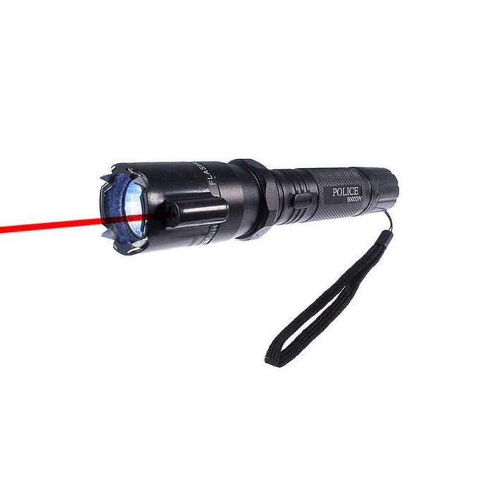 Електрошок с лазер LED фенер