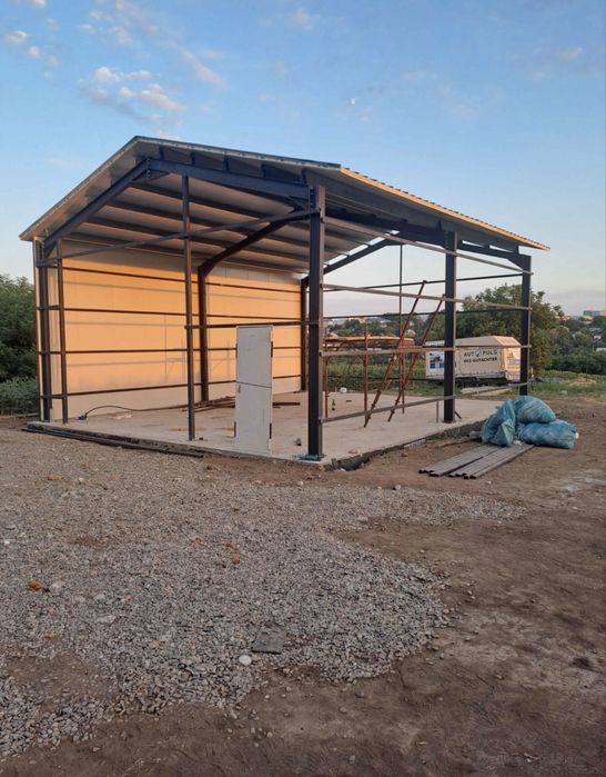 Vând hala structura metalica 10x20x4 pret 2800 euro