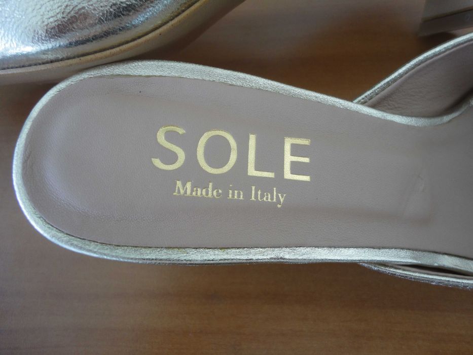 N38 Sole Italy/естествена кожа/дамски чехли