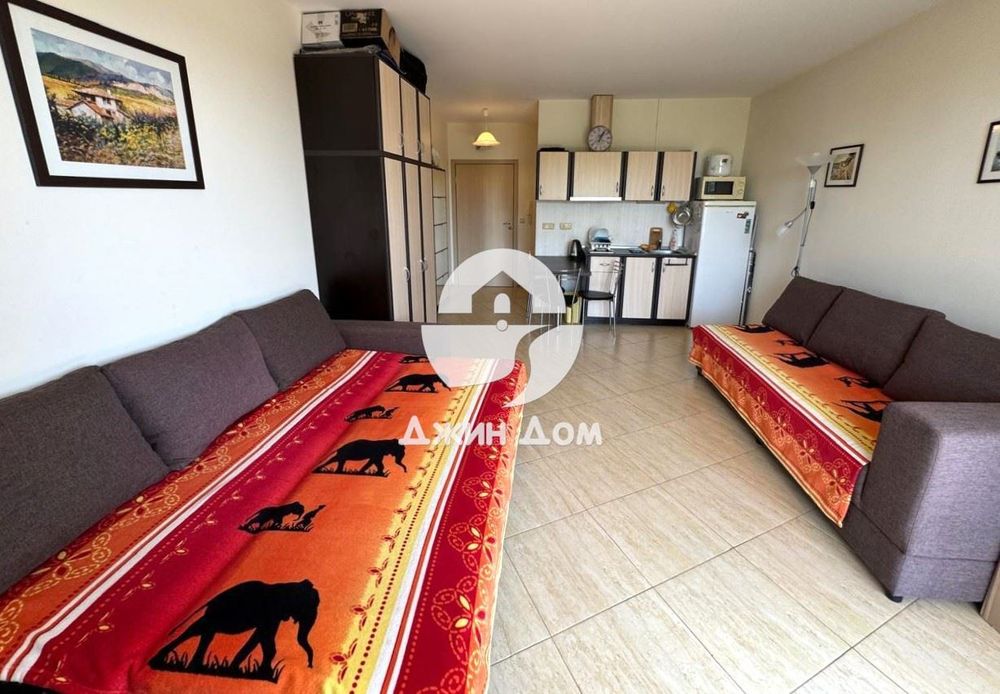 Едностаен апартамент с ГЛЕДКА МОРЕ в к-с „Мидия“, гр. Ахелой