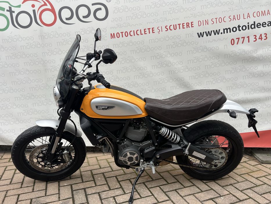 Motoideea vinde Scrambler Classic 800  ABS 2015 Rate Garantie