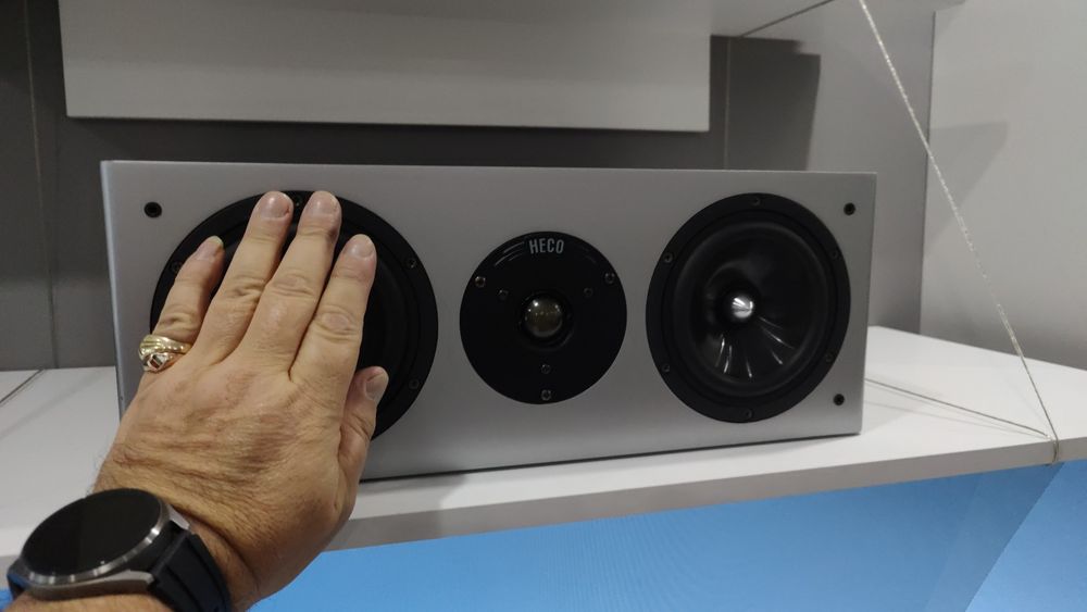 Център HECO Argon Center Silver Edition колона централна Hi-Fi Кино