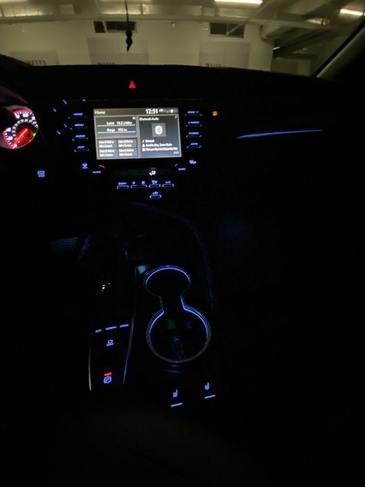 подсветка подстаканник салон camry 70 75