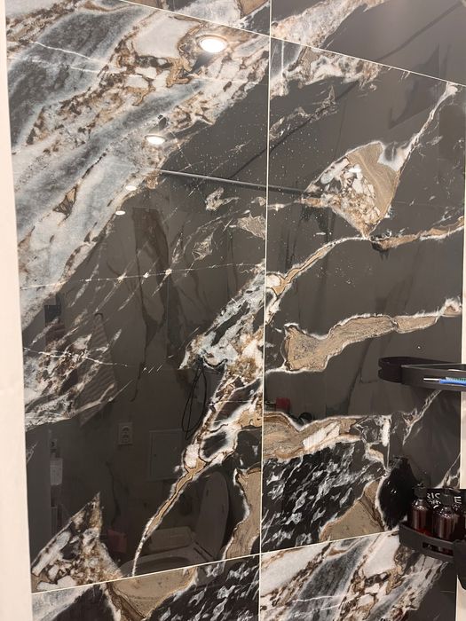 Кафель остатки коричневый