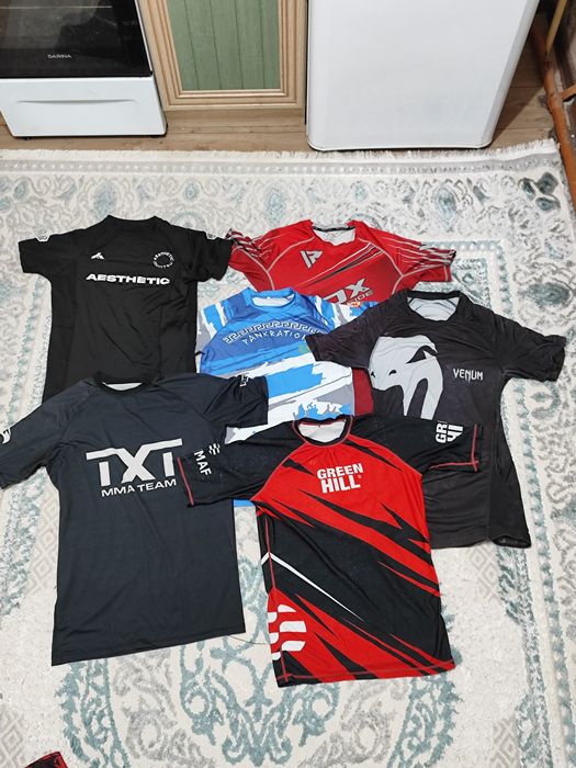 Рашгарды,шорты мма