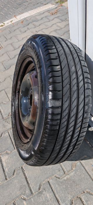 Cauciucuri Vara 185/65/15 Michelin cu Jante Otel  (Logan, Sandero etc) set 4 buc