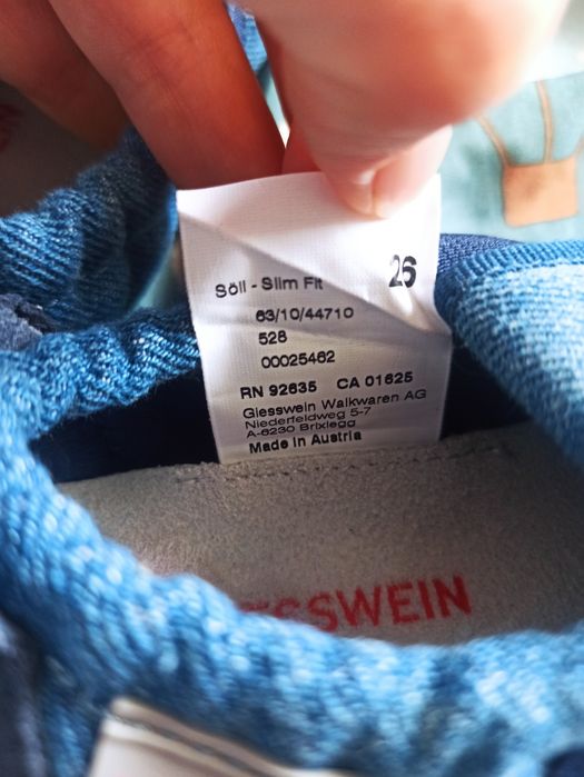 Пантофи Giesswein