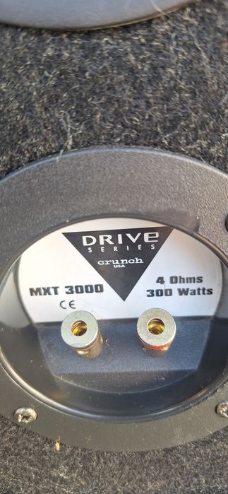 Subwoofer Crunch MXT 3000