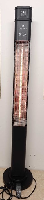 Инфрачервен нагревател черен Heat Guru 2000W