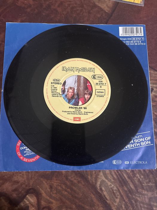 Iron Maiden-The evil that men do-сингъл 1988г