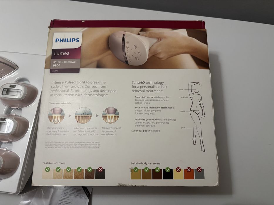 Epilator IPL  Philips Lumea Series 9900